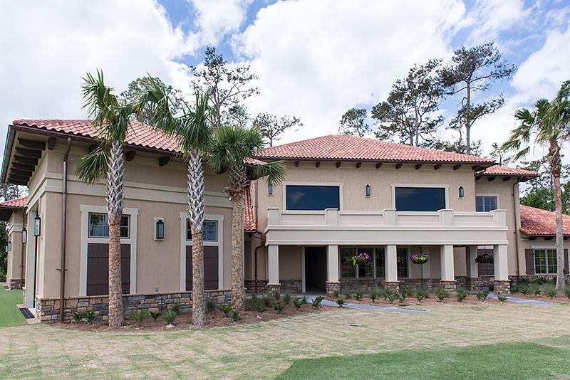 Custom home builders in Jacksonville FL, Ponte Vedra and Beaches highlighting the TPC Performance Center Building by Alesch Contracting