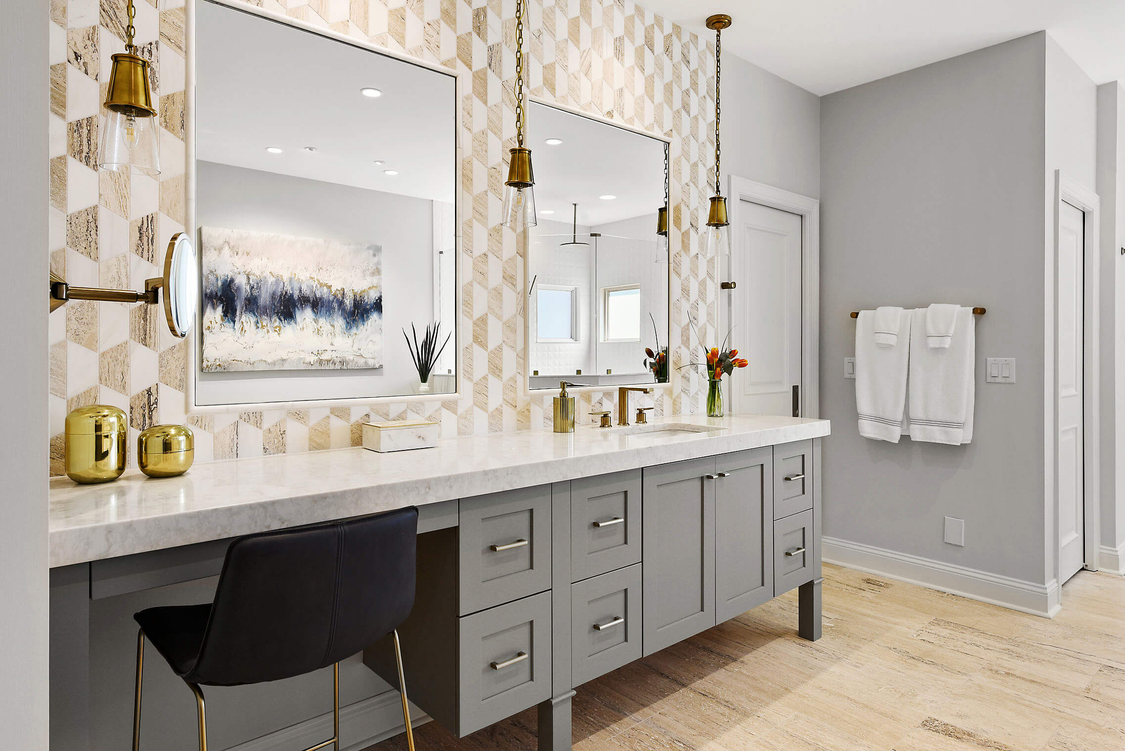 Bathroom Remodelers Jacksonville FL and Ponte Vedra Beach - luxury bathroom by Alesch Contracting