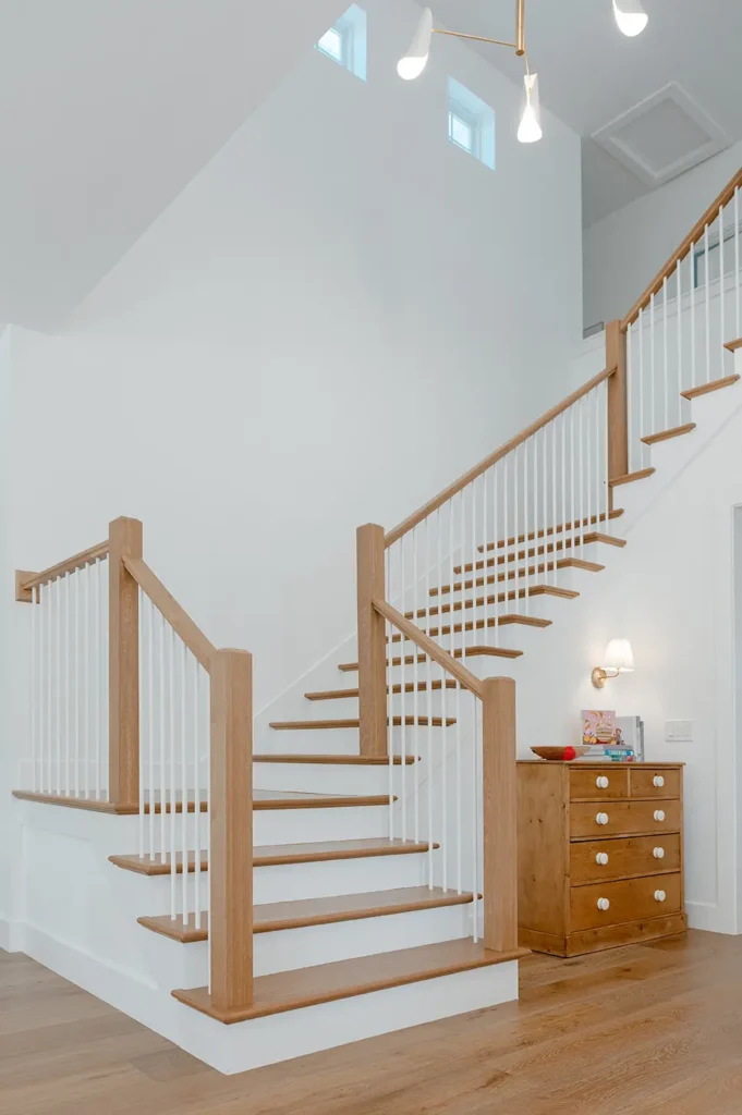 Ponte Vedra Home Renovation Stairway Details Alesch Custom Builders