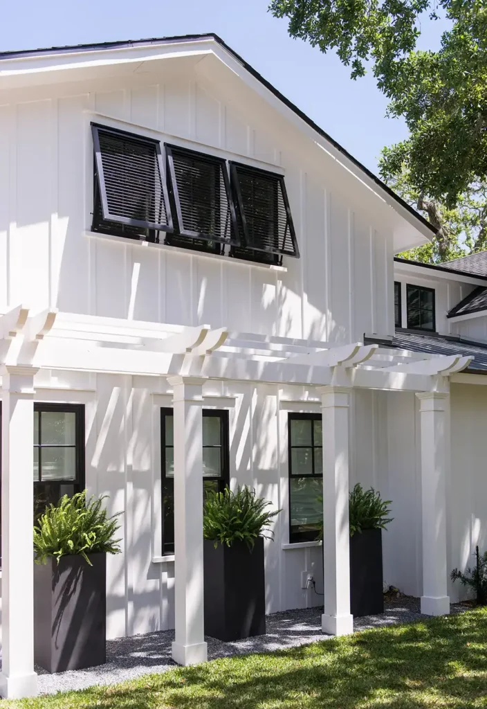 Whole house renovation and architecture exterior details in Ponte Vedra Beach